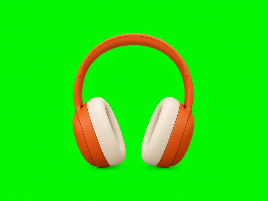 Product photographed against green before green screen removal